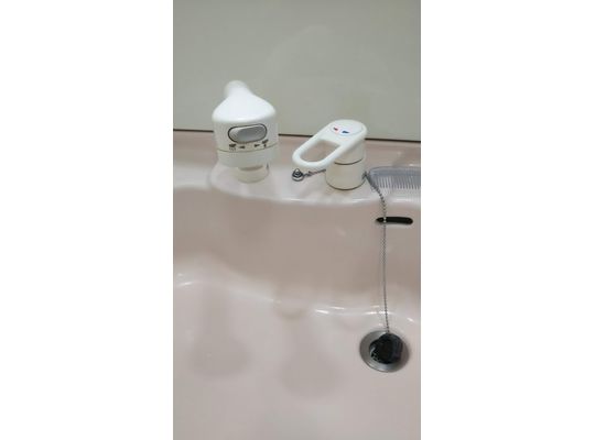 このタイプの水栓金具です