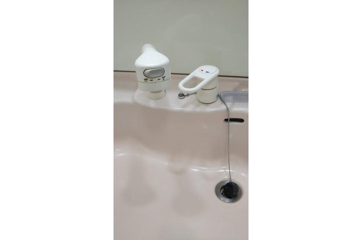 このタイプの水栓金具です